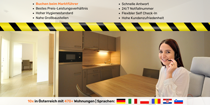 Monteurwohnung - Badezimmer: Gemeinschaftsbad - Wildon - 90+ Monteurzimmer in Graz - Einzelbetten - Parkplätze - WIFI - Küchen - schnelle Antwort