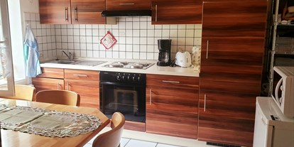 Monteurwohnung - Küche: Küchenmitbenutzung - Schwäbische Alb - Wohnküche - City Apartments Aalen