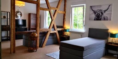 Monteurwohnung - Zimmertyp: Mehrbettzimmer - Thüringen Süd - *Kastanienallee* Gotha-Zentrum, Parkplatz, WLAN und Garten