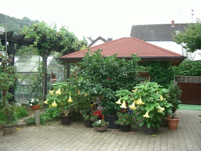 Monteurwohnung - Lahr (Rhein-Hunsrück-Kreis) - Sitzecke im Garten kann gerne mitbenutzt werden - Haus Andries