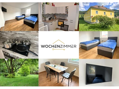 Monteurwohnung - TV - Pönegg - Übersicht Wochenzimmer - Wochenzimmer - Premium Apartments für Monteure und Projektteams