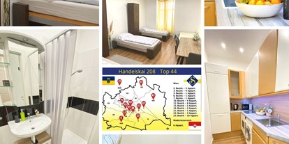 Monteurwohnung - Wien-Stadt Floridsdorf - Senator Flat Handelskei Top 44 + Garage