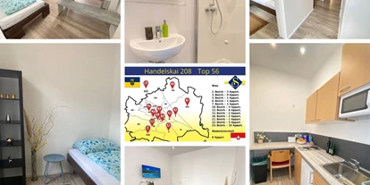 Monteurwohnung - Wien-Stadt Meidling - Senator Flat Handelskei Top 56 + Garage