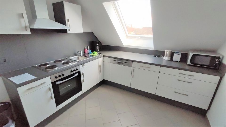 Monteurwohnung: Küche - Ferienwohnung Hanna, 3 Zimmer, Küche, Bad