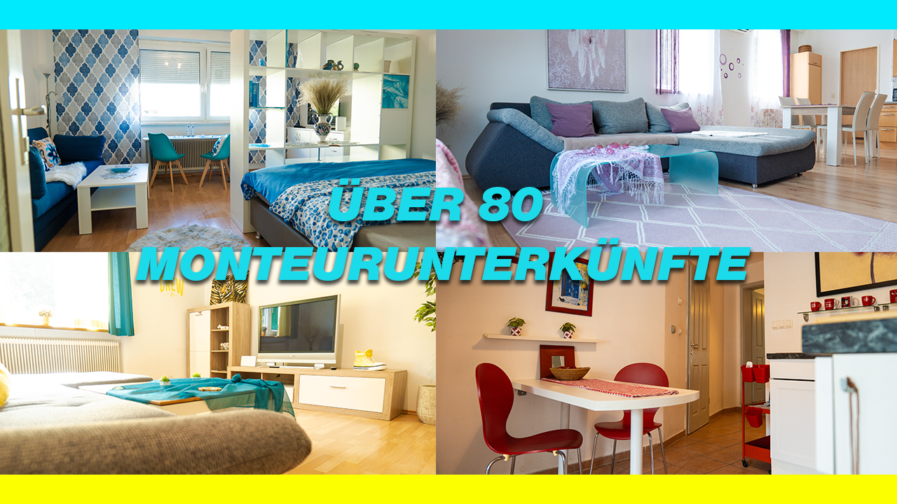 Monteurwohnung: Über 80+ hochwertige Apartments für Monteure in Linz! 