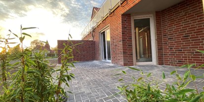 Monteurwohnung - Küche: eigene Küche - Lüneburger Heide - Terrasse und Garten (ab Frühjahr 2023) - Gästezimmer am Rittergut - hier möchte ich wohnen!