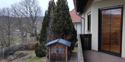 Monteurwohnung - Kühlschrank - Bebra - Balkon - Karl Brand