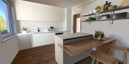 Monteurwohnung - Küche: Gemeinschaftsküche - Delmenhorst - Küchenbereich - Sanierte 4-Zimmer Monteurwohnung 2-8 Personen 