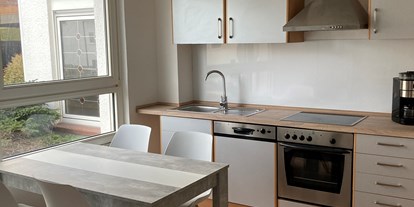 Monteurwohnung - Einzelbetten - Hambach - Küche Erdgeschoss - Monteurzimmer Monteurwohnung