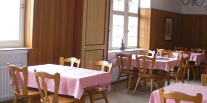 Monteurwohnung - Küche: Gemeinschaftsküche - Mendig - Gastraum - Hostel Waldherberge Moselblick, Brodenbach
