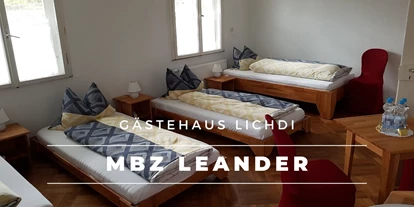 Monteurwohnung - Bettwäsche: Bettwäsche inklusive - Walheim - Gästehaus Lichdi