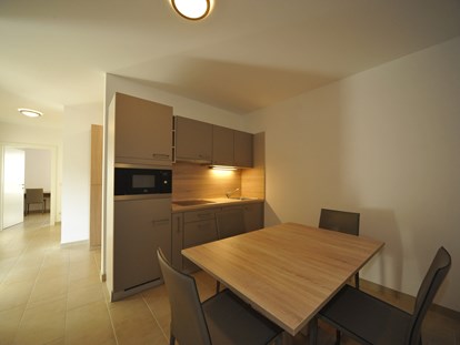 Monteurwohnung - Art der Unterkunft: Apartment - Monteurzimmer Linz - Küche 2 - 90+ Monteurzimmer in Linz, Einzelbetten, Parkplätze, WIFI, Küchen