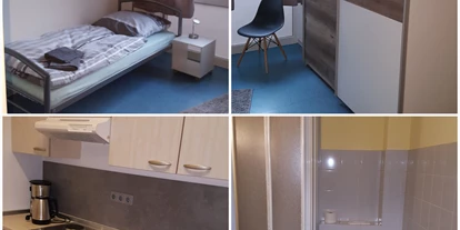 Monteurwohnung - Badezimmer: eigenes Bad - PLZ 38120 (Deutschland) - Monteurzimmer für bis zu 10 Pers. Peine Innenstadt