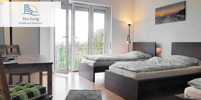 Monteurwohnung - Badezimmer: eigenes Bad - Ostseeküste - Beispielbild Schlafzimmer - flex living - Monteurwohnungen in Stralsund (DEU|EN|PL|HU)