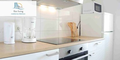 Monteurwohnung - Waschmaschine - Gustow - Beispielbild Küche - flex living - Monteurwohnungen in Stralsund (DEU|EN|PL|HU)