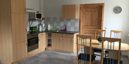 Monteurwohnung - Zimmertyp: Einzelzimmer - Nieden - Wohnessküche zum gemütlichen zusammen sein - Zumspatzennest