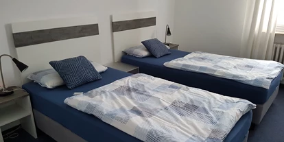 Monteurwohnung - Bettwäsche: Bettwäsche inklusive - PLZ 44265 (Deutschland) - Jede Wohnung hat 2 Schlafzimmer mit jeweils 2 getrennten Betten - Sleep Inn Hagen