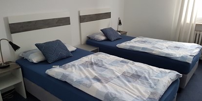 Monteurwohnung - Kühlschrank - PLZ 44797 (Deutschland) - Jede Wohnung hat 2 Schlafzimmer mit jeweils 2 getrennten Betten - Sleep Inn Hagen