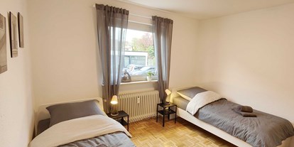 Monteurwohnung - Zimmertyp: Mehrbettzimmer - PLZ 61130 (Deutschland) - Schlafzimmer, HomeRent Unterkunft in Hanau - HomeRent in Hanau, Rodenbach, Erlensee, Altenstadt, Ronneburg