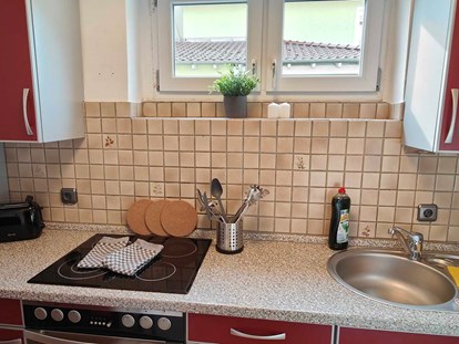 Monteurwohnung - Balkon - PLZ 63322 (Deutschland) - Küche, HomeRent Unterkunft in Hanau - HomeRent in Hanau, Rodenbach, Erlensee, Altenstadt, Ronneburg