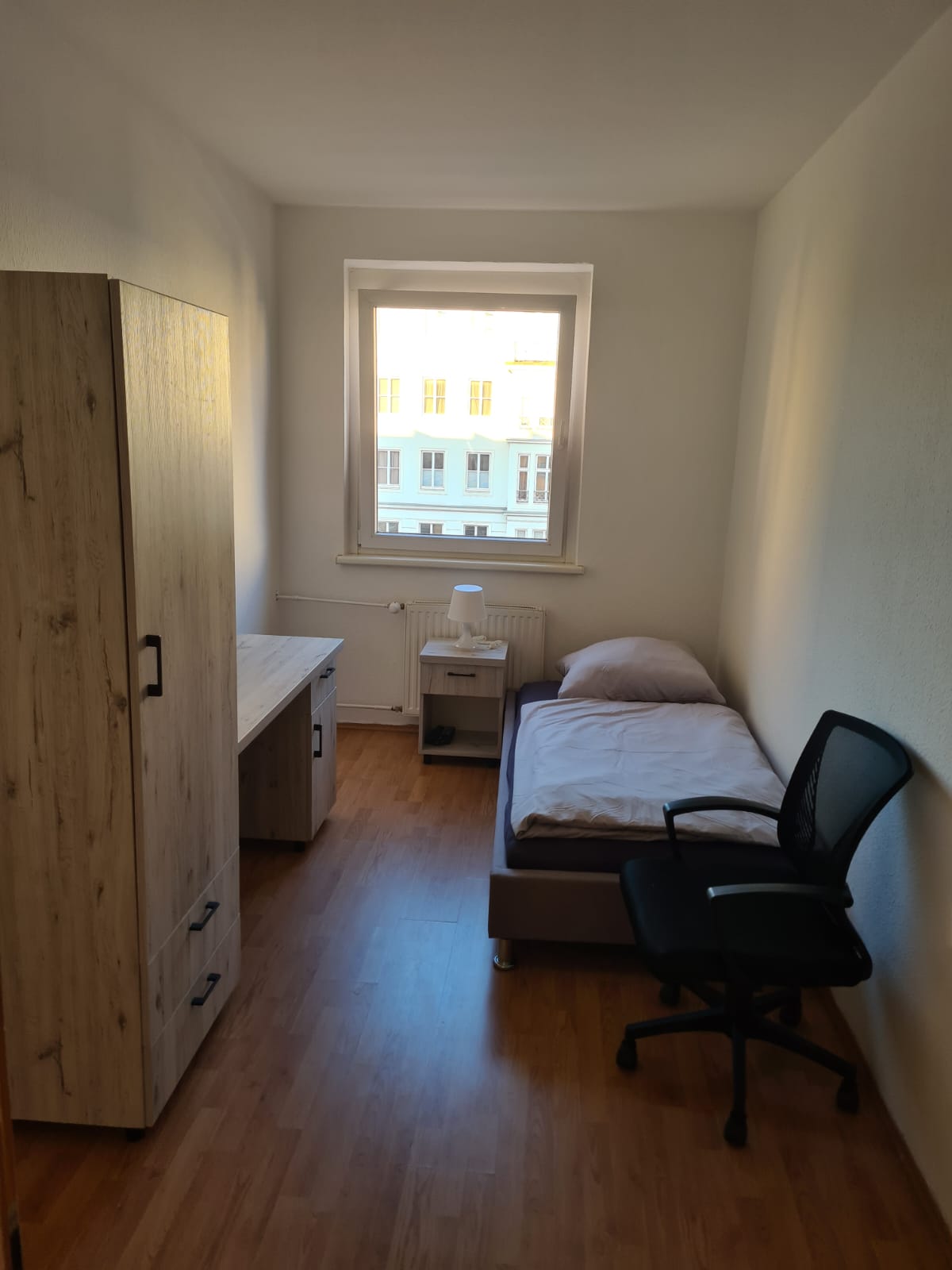 Monteurwohnung: Magdeburg Zentrum, Loggia, W-Lan