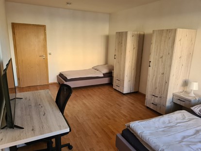 Monteurwohnung - Zimmertyp: Doppelzimmer - Sachsen-Anhalt Süd - Magdeburg Zentrum, Loggia, W-Lan