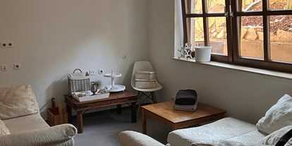 Monteurwohnung - Badezimmer: eigenes Bad - Mühltal (Darmstadt-Dieburg) - Zwei-Zimmer-Wohnung ruhig am Waldrand