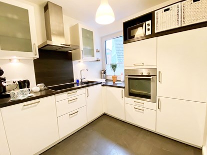 Monteurwohnung - Zimmertyp: Mehrbettzimmer - Weeze - Küche, HomeRent Unterkunft in Kleve - HomeRent in Kleve, Bedburg-Hau, Goch, Kranenburg