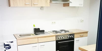 Monteurwohnung - Waschmaschine - Rees - Küche, HomeRent Unterkunft in Emmerich - HomeRent in Emmerich und Isselburg 