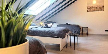 Monteurwohnung - Zimmertyp: Doppelzimmer - Wächtersbach - Schlafzimmer, HomeRent Unterkunft in Gedern - HomeRent in Gedern, Brachttal, Ulrichstein Bobenhausen
