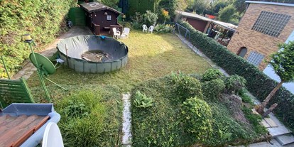 Monteurwohnung - Bettwäsche: Bettwäsche inklusive - PLZ 63405 (Deutschland) - Garten, HomeRent Unterkunft in Bad Vilbel - HomeRent in Bad Vilbel, Maintal, Schöneck, Niederdorfelden uvm. 