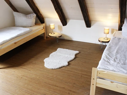 Monteurwohnung - Zimmertyp: Doppelzimmer - Wannweil - Schlafzimmer, HomeRent Unterkunft in Frickenhausen -  HomeRent in Frickenhausen