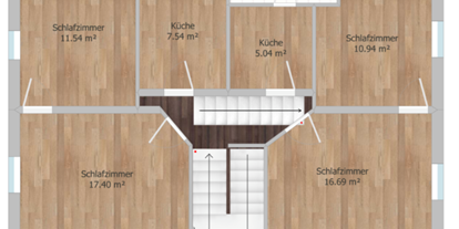 Monteurwohnung - Zimmertyp: Mehrbettzimmer - Hüffenhardt - Ganzes Apartmenthaus zur langfristigen Vermietung