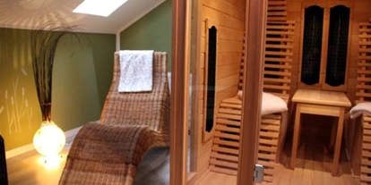 Monteurwohnung - Badezimmer: eigenes Bad - Deensen - Sauna Solling-Lounge II - Solling-Lounge