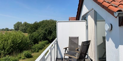 Monteurwohnung - Balkon - Börzow - Hohenkirchen bei Wismar
