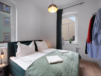 Monteurwohnung - Zimmertyp: Doppelzimmer - PLZ 01326 (Deutschland) - Schlafzimmer  - Voll ausgestattetes Apartment in Dresden 