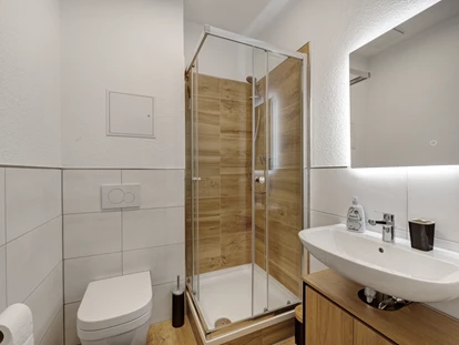 Monteurwohnung - Zimmertyp: Einzelzimmer - PLZ 01326 (Deutschland) - Badezimmer - Voll ausgestattetes Apartment in Dresden 