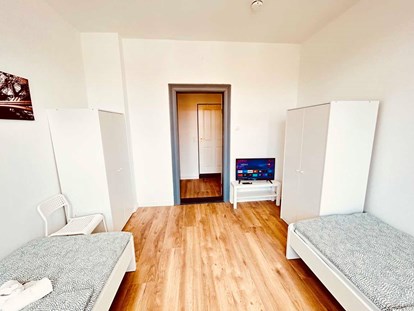Monteurwohnung - Einzelbetten - Köhlen - Schlafzimmer, HomeRent Unterkunft in Bremerhafen - HomeRent in Bremerhaven