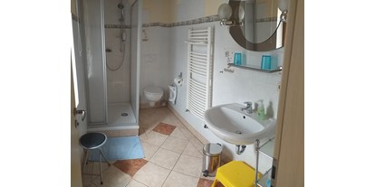 Monteurwohnung - Zimmertyp: Doppelzimmer - Staitz - Dusche mit WC - Hofellen