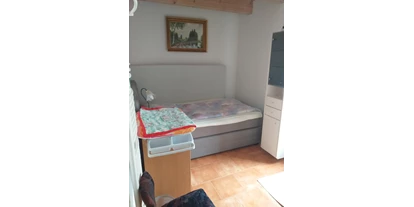 Monteurwohnung - Bettwäsche: Bettwäsche inklusive - Schöps - Das Einbettzimmer in der großen Ferienwohnung - Hofellen