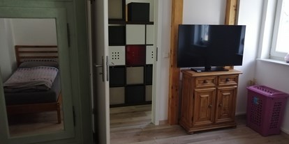 Monteurwohnung - Zimmertyp: Doppelzimmer - Neulußheim - Schlafzimmer1 - Ferienwohnung Izzo Hockenheim 