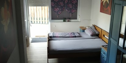 Monteurwohnung - Zimmertyp: Doppelzimmer - Neulußheim - Schlafzimmer 3 - Ferienwohnung Izzo Hockenheim 