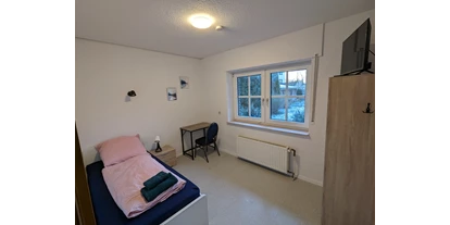 Monteurwohnung - Badezimmer: Gemeinschaftsbad - Lünne - Einzelzimmer  - Monteurunterkunft Lingen-Brögbern 