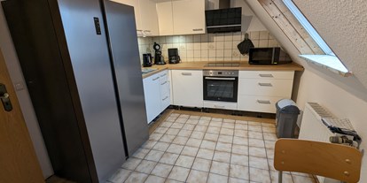 Monteurwohnung - Waschmaschine - Haselünne - Küche Obergeschoss  - Monteurunterkunft Lingen-Brögbern 