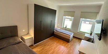 Monteurwohnung - Einzelbetten - Rodden - Schlafraum - Wohnung für Monteure in Markkleeberg (Stadtrand Leipzig)