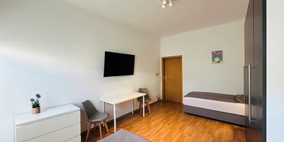 Monteurwohnung - Zimmertyp: Doppelzimmer - PLZ 04574 (Deutschland) - Schalfraum 1 - Monteurwohnung in Stadtrandlage von Leipzig
