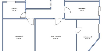 Monteurwohnung - Einzelbetten - Küps - Vermietung-LIF