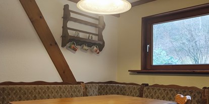 Monteurwohnung - Kaffeemaschine - Höchenschwand - Extra  gemütlicher Essbereich in der Küche  - Monteurwohnung in 79736 Rickenbach