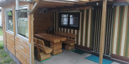 Monteurwohnung - Küche: eigene Küche - Dillingen an der Donau - von aussen, vorne - Goldberg-Camping Mörslingen UG (haftungsbeschränkt)