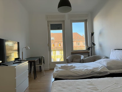Monteurwohnung - Zimmertyp: Doppelzimmer - PLZ 75172 (Deutschland) - Schlafzimmer - Quartiere auf Zeit 